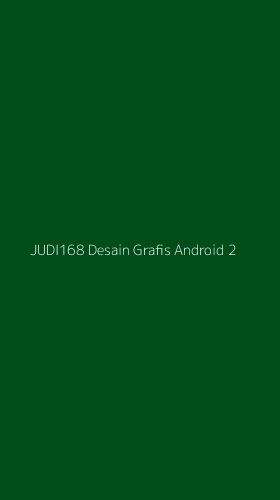 Tampilan Antarmuka Aplikasi Judi168 Desain Grafis Android - 2