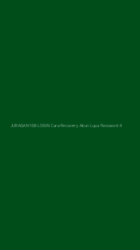 Tampilan Antarmuka Aplikasi Juragan168 Login Cara Recovery Akun Lupa Password - 4