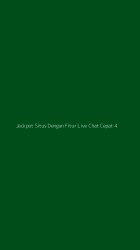 Tampilan Antarmuka Aplikasi Jackpot Situs Dengan Fitur Live Chat Cepat - 4