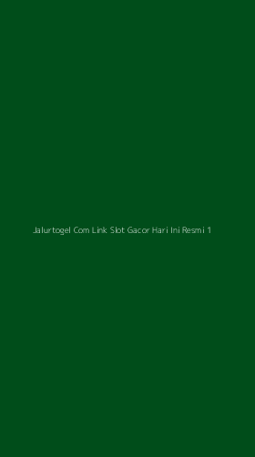 Tampilan Antarmuka Aplikasi Jalurtogel Com Link Slot Gacor Hari Ini Resmi - 1