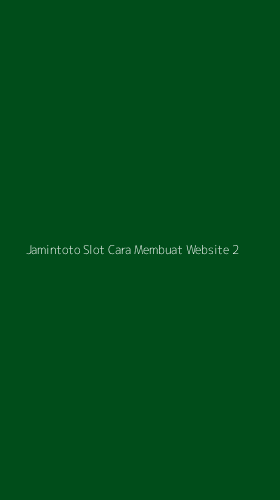 Tampilan Antarmuka Aplikasi Jamintoto Slot Cara Membuat Website - 2