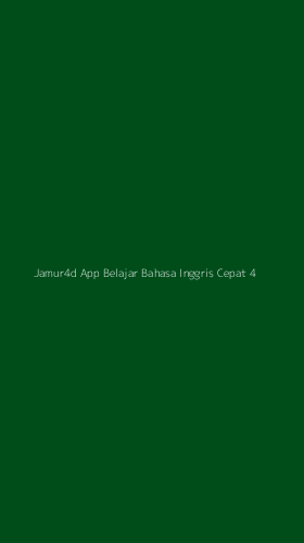 Tampilan Antarmuka Aplikasi Jamur4d App Belajar Bahasa Inggris Cepat - 4