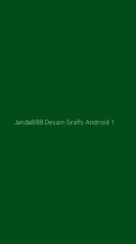 Tampilan Antarmuka Aplikasi Janda888 Desain Grafis Android - 1