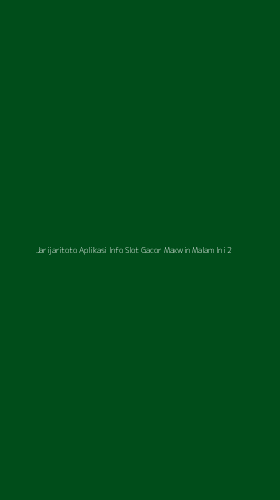 Tampilan Antarmuka Aplikasi Jarijaritoto Aplikasi Info Slot Gacor Maxwin Malam Ini - 2