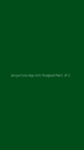 Tampilan Antarmuka Aplikasi Jarijaritoto App Anti Rungkad Pasti Jp - 2