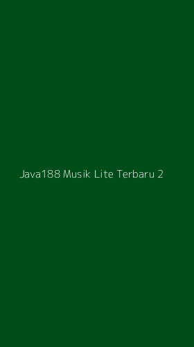 Tampilan Antarmuka Aplikasi Java188 Musik Lite Terbaru - 2