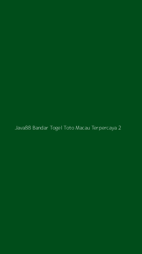 Tampilan Antarmuka Aplikasi Java88 Bandar Togel Toto Macau Terpercaya - 2