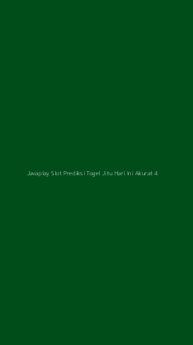 Tampilan Antarmuka Aplikasi Javaplay Slot Prediksi Togel Jitu Hari Ini Akurat - 4