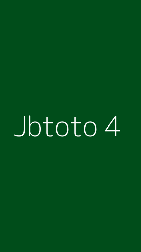 Tampilan Antarmuka Aplikasi Jbtoto - 4