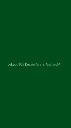 Tampilan Antarmuka Aplikasi Jekpot108 Desain Grafis Android - 4