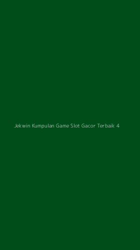 Tampilan Antarmuka Aplikasi Jekwin Kumpulan Game Slot Gacor Terbaik - 4