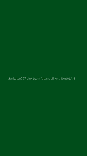 Tampilan Antarmuka Aplikasi Jembatan777 Link Login Alternatif Anti Nawala - 4