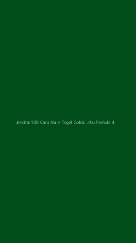 Tampilan Antarmuka Aplikasi Jendral108 Cara Main Togel Colok Jitu Pemula - 4
