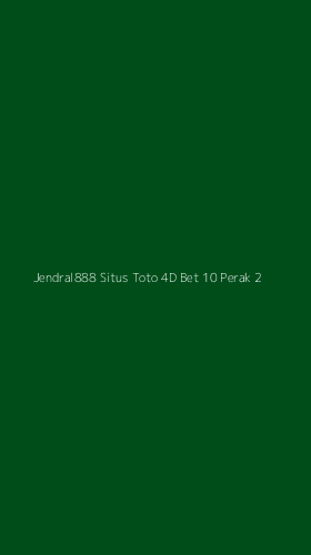 Tampilan Antarmuka Aplikasi Jendral888 Situs Toto 4d Bet 10 Perak - 2