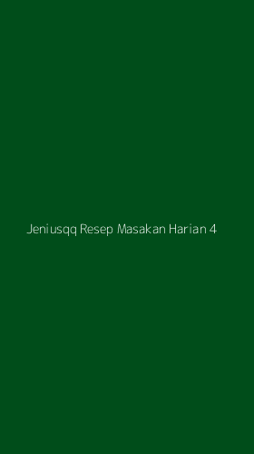Tampilan Antarmuka Aplikasi Jeniusqq Resep Masakan Harian - 4