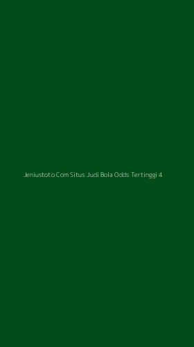 Tampilan Antarmuka Aplikasi Jeniustoto Com Situs Judi Bola Odds Tertinggi - 4