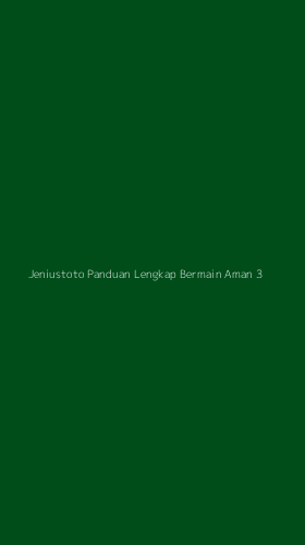 Tampilan Antarmuka Aplikasi Jeniustoto Panduan Lengkap Bermain Aman - 3