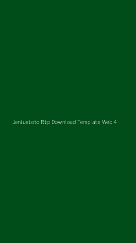 Tampilan Antarmuka Aplikasi Jeniustoto Rtp Download Template Web - 4