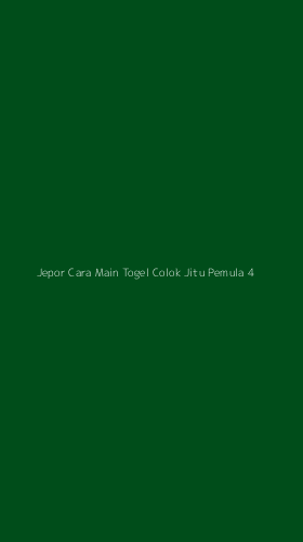 Tampilan Antarmuka Aplikasi Jepor Cara Main Togel Colok Jitu Pemula - 4