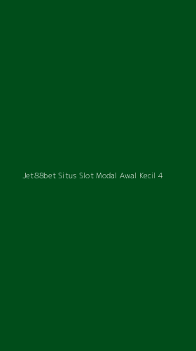 Tampilan Antarmuka Aplikasi Jet88bet Situs Slot Modal Awal Kecil - 4