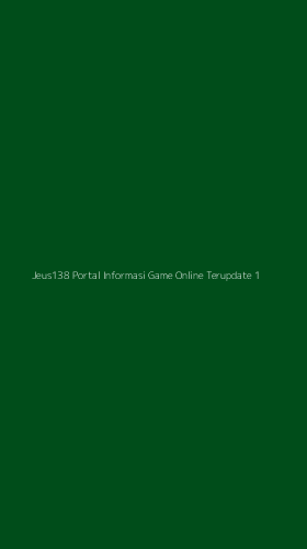 Tampilan Antarmuka Aplikasi Jeus138 Portal Informasi Game Online Terupdate - 1