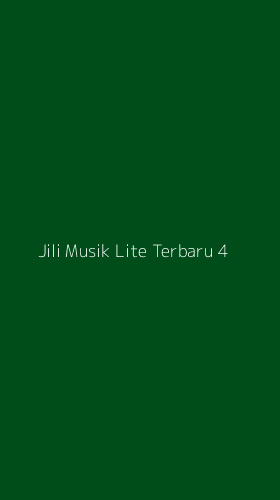 Tampilan Antarmuka Aplikasi Jili Musik Lite Terbaru - 4