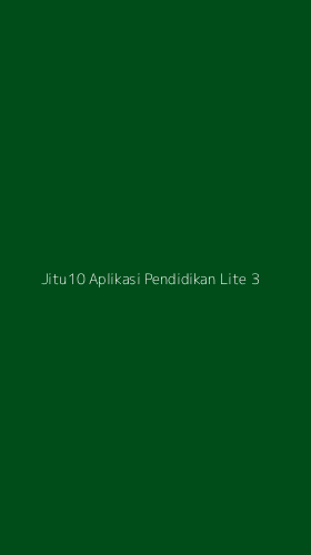 Tampilan Antarmuka Aplikasi Jitu10 Aplikasi Pendidikan Lite - 3