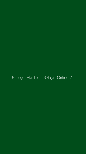 Tampilan Antarmuka Aplikasi Jkttogel Platform Belajar Online - 2