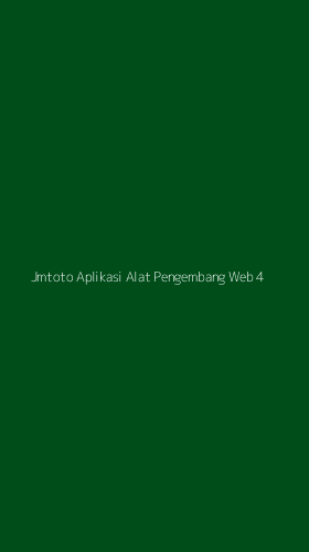 Tampilan Antarmuka Aplikasi Jmtoto Aplikasi Alat Pengembang Web - 4