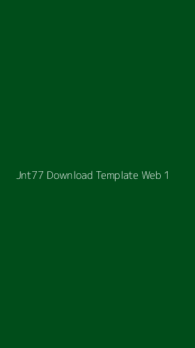Tampilan Antarmuka Aplikasi Jnt77 Download Template Web - 1