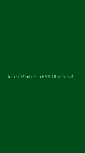 Tampilan Antarmuka Aplikasi Join77 Pembersih Ram Otomatis - 4