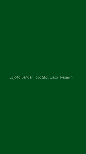 Tampilan Antarmuka Aplikasi Jojo4d Bandar Toto Slot Gacor Resmi - 4