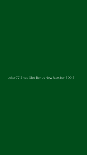 Tampilan Antarmuka Aplikasi Joker77 Situs Slot Bonus New Member 100 - 4