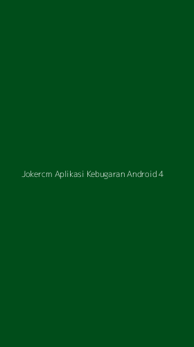 Tampilan Antarmuka Aplikasi Jokercm Aplikasi Kebugaran Android - 4