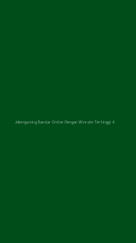 Tampilan Antarmuka Aplikasi Jokergaming Bandar Online Dengan Winrate Tertinggi - 4
