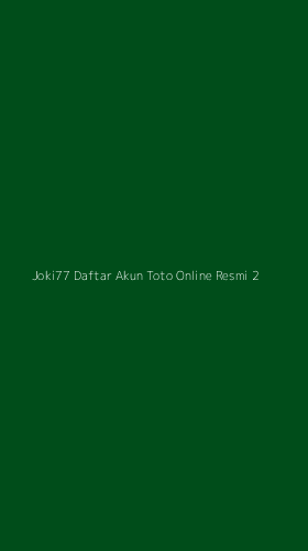 Tampilan Antarmuka Aplikasi Joki77 Daftar Akun Toto Online Resmi - 2