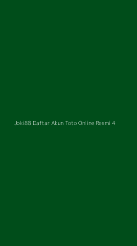Tampilan Antarmuka Aplikasi Joki88 Daftar Akun Toto Online Resmi - 4