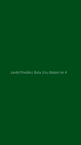 Tampilan Antarmuka Aplikasi Jon4d Prediksi Bola Jitu Malam Ini - 4