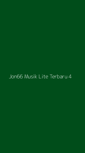 Tampilan Antarmuka Aplikasi Jon66 Musik Lite Terbaru - 4