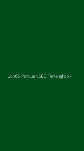 Tampilan Antarmuka Aplikasi Jon66 Panduan Seo Terlengkap - 4