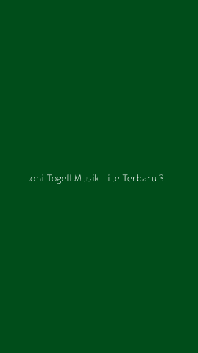 Tampilan Antarmuka Aplikasi Joni Togell Musik Lite Terbaru - 3