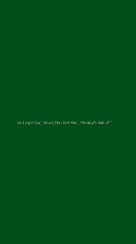 Tampilan Antarmuka Aplikasi Jonitogel Com Situs Slot Bet Kecil Perak Mudah Jp - 1
