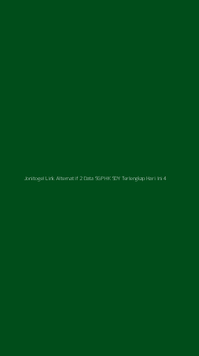 Tampilan Antarmuka Aplikasi Jonitogel Link Alternatif 2 Data Sgp Hk Sdy Terlengkap Hari Ini - 4