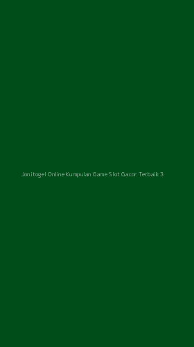 Tampilan Antarmuka Aplikasi Jonitogel Online Kumpulan Game Slot Gacor Terbaik - 3