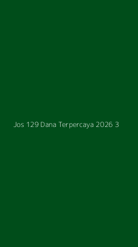 Tampilan Antarmuka Aplikasi Jos 129 Dana Terpercaya 2026 - 3