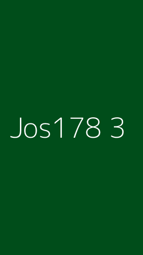 Tampilan Antarmuka Aplikasi Jos178 - 3