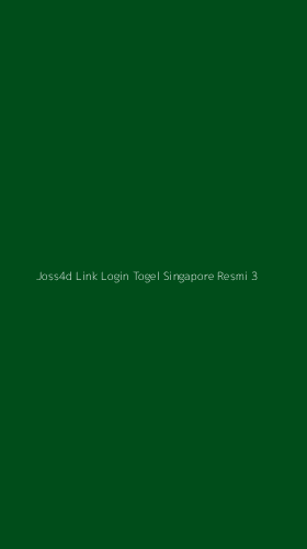 Tampilan Antarmuka Aplikasi Joss4d Link Login Togel Singapore Resmi - 3
