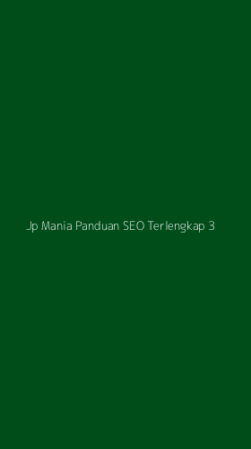 Tampilan Antarmuka Aplikasi Jp Mania Panduan Seo Terlengkap - 3