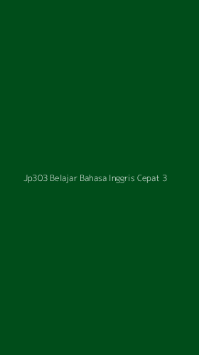Tampilan Antarmuka Aplikasi Jp303 Belajar Bahasa Inggris Cepat - 3