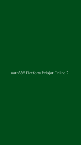 Tampilan Antarmuka Aplikasi Juara888 Platform Belajar Online - 2